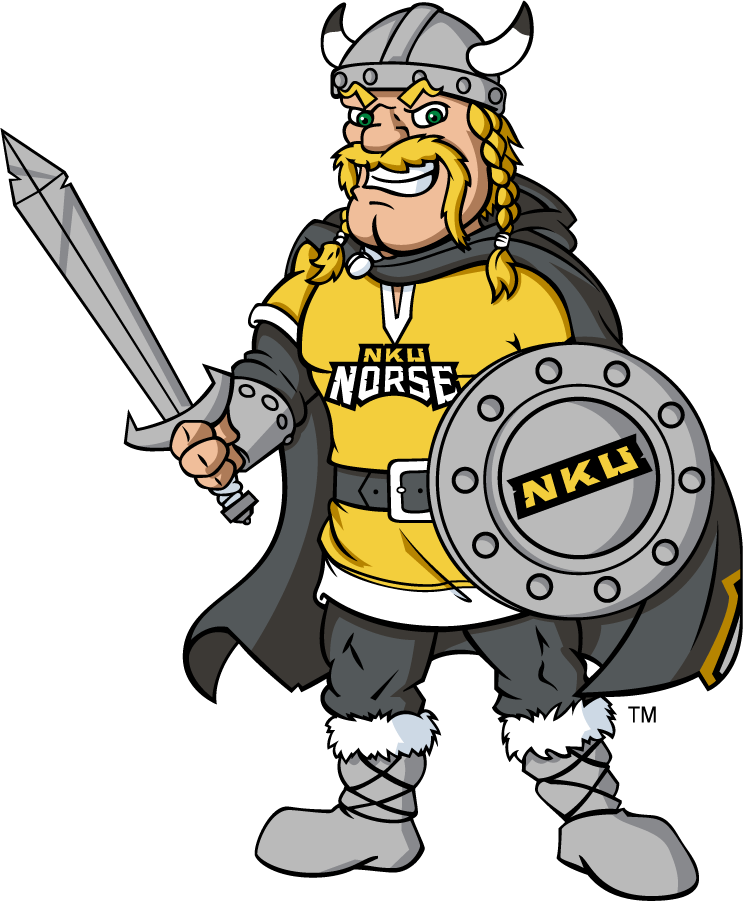 Northern Kentucky Norse 2014-2016 Mascot Logo diy iron on heat transfer